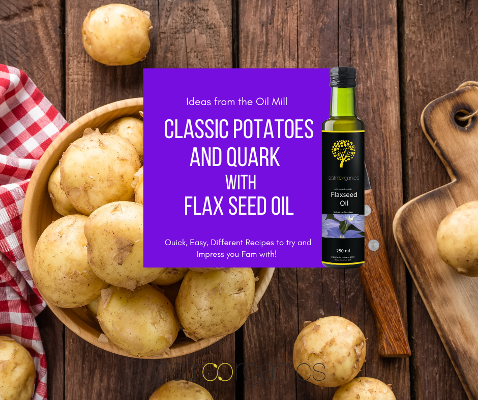 Classic Potatoes with Quark and Flax Seed Oil