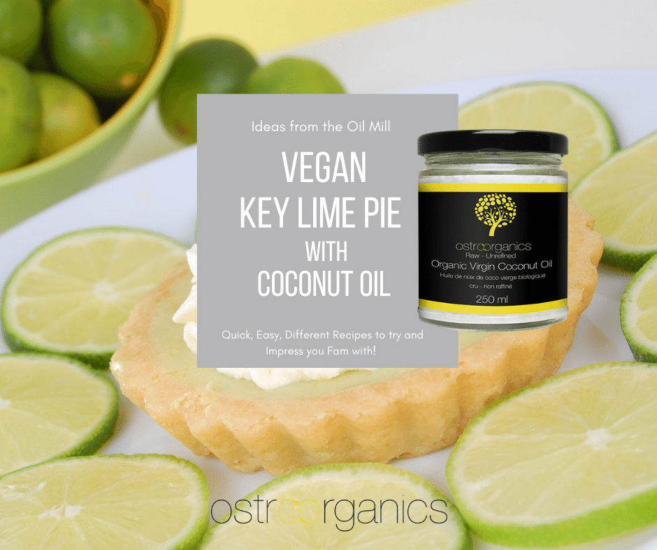 VEGAN Key Lime Pie Recipe with Coconut Oil